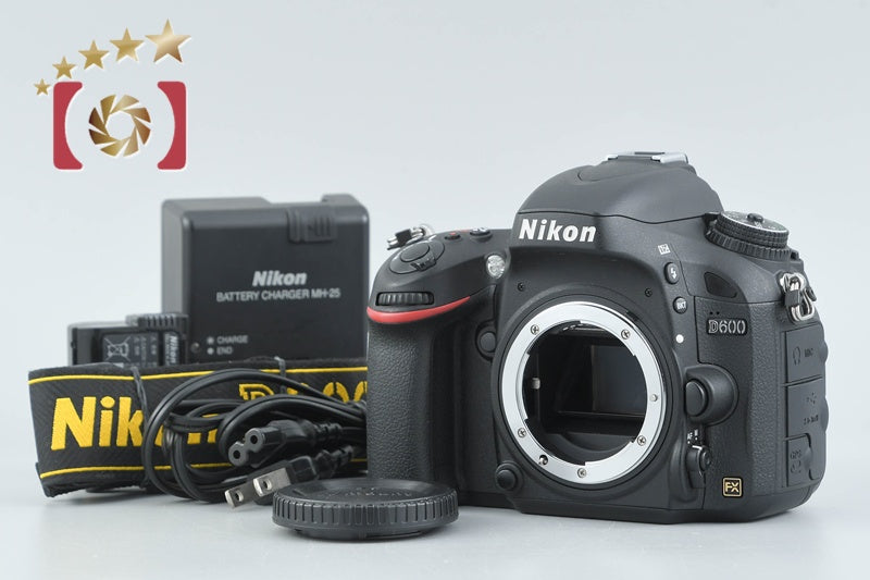 Nikon D600 24.3 MP Full Frame Digital SLR Camera Body