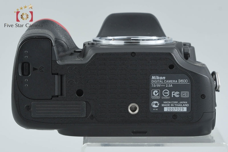 Nikon D600 24.3 MP Full Frame Digital SLR Camera Body