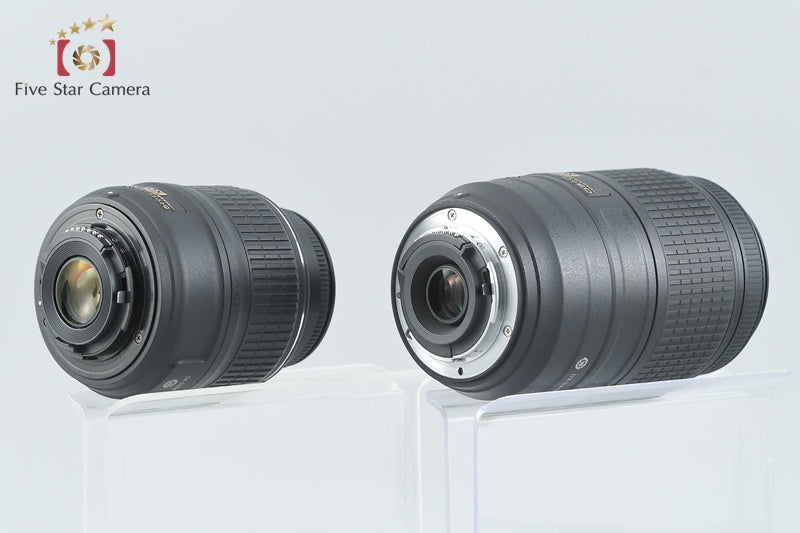 "Shutter count 3,084" Nikon D5100 16.2 MP SLR Digital Camera 18-55 55-300 Lenses