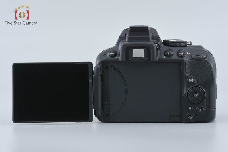 Nikon D5300 Black 24.2 MP DSLR Camera AF-P 18-55 VR Lens