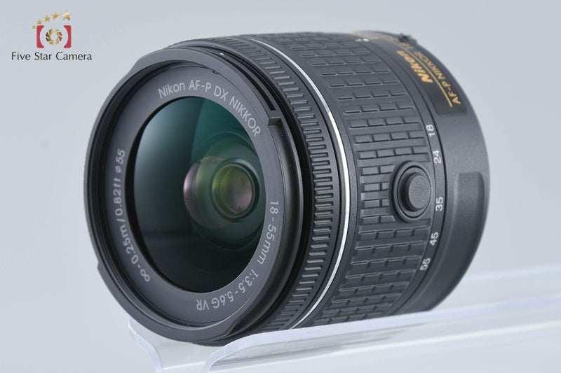 Nikon D5300 Black 24.2 MP DSLR Camera AF-P 18-55 VR Lens