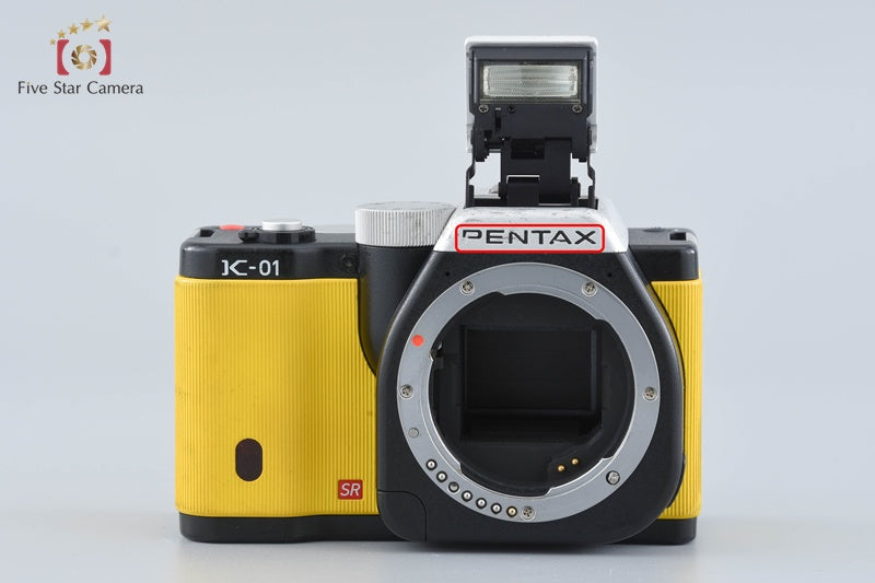 PENTAX K-01 Black Yellow 16.2 MP DSLR Camera Body