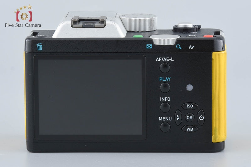 PENTAX K-01 Black Yellow 16.2 MP DSLR Camera Body