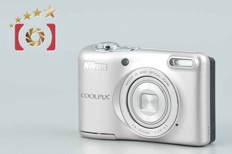 Nikon COOLPIX L30 Silver 20.0 MP Digital Camera