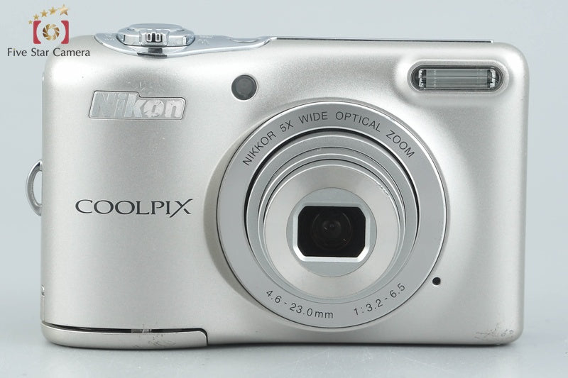 Nikon COOLPIX L30 Silver 20.0 MP Digital Camera