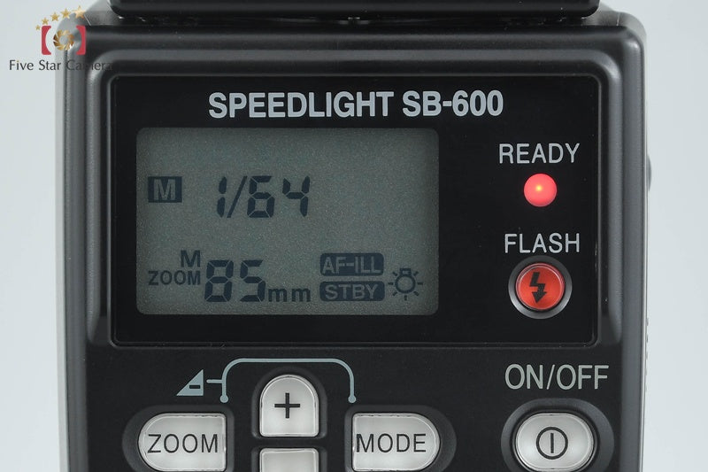 Nikon Speedlight SB-600 Shoe Mount Flash