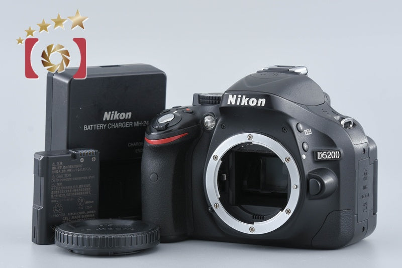 Nikon D5200 Black 24.1 MP Digital SLR Camera Body