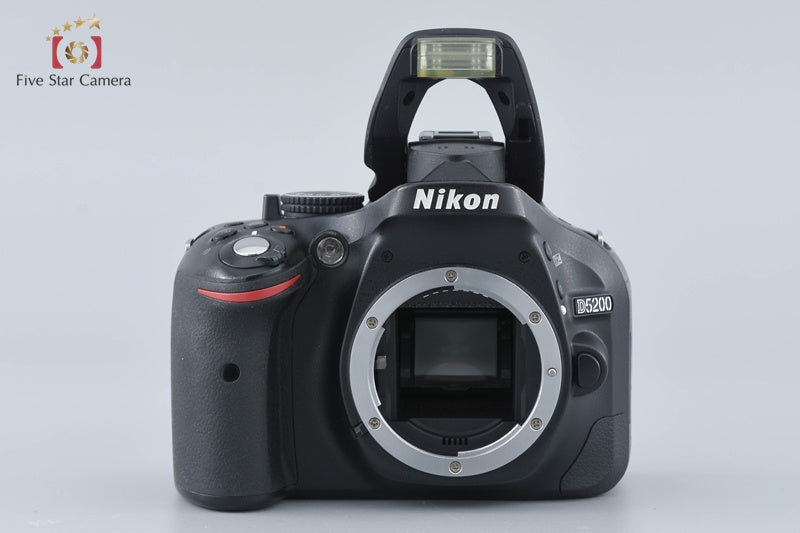 Nikon D5200 Black 24.1 MP Digital SLR Camera Body