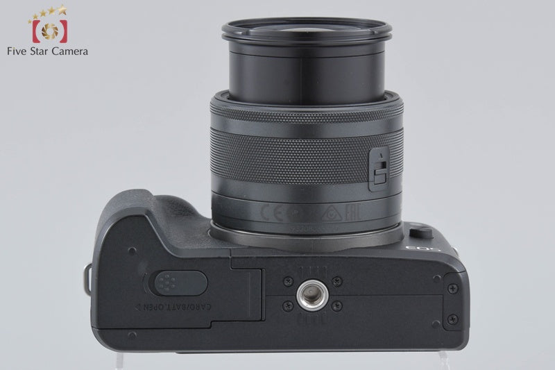 "Shutter count 2,000" Canon EOS Kiss M / M50 Black 24.0 MP 15-45 IS STM Lens