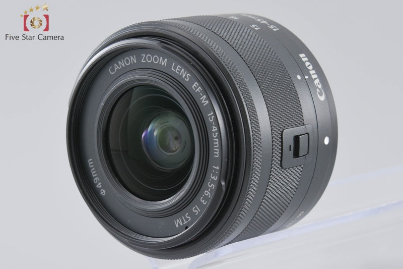 "Shutter count 2,000" Canon EOS Kiss M / M50 Black 24.0 MP 15-45 IS STM Lens