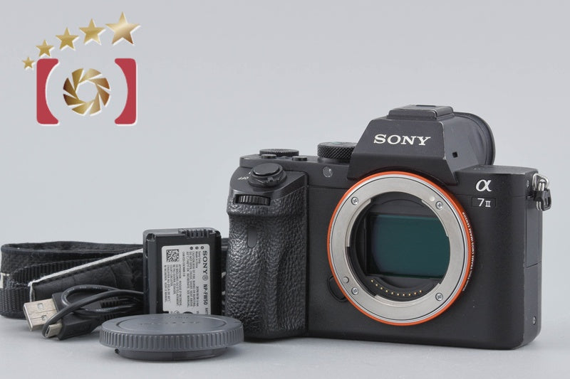 Sony α7II ILCE-7M2 24.3 MP Digital Mirrorless Camera [Japanese Language Only]