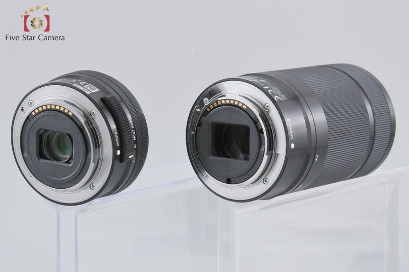 Sony Alpha a5000 ILCE-5000 Black 20.1 MP 16-50 55-210 [Japanese Language Only]