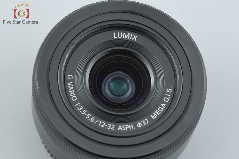 Panasonic LUMIX G VARIO 12-32mm f/3.5-5.6 ASPH. MEGA O.I.S. H-FS12032 Black