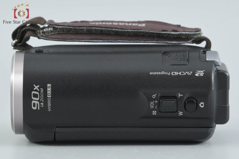 Panasonic HC-V360M 16GB 90x Zoom 2.2 MP Black Digital HD Camcorder