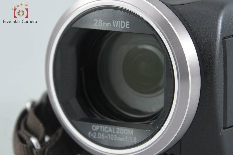 Panasonic HC-V360M 16GB 90x Zoom 2.2 MP Black Digital HD Camcorder