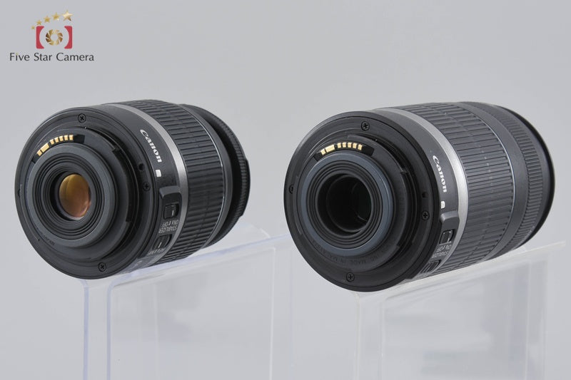 "Count 5,196" Canon EOS Kiss X3 / Rebel T1i / 500D 15.1 MP 18-55 55-250 Lenses