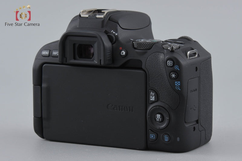"Count 2,805" Canon EOS Kiss X9 / Rebel SL2 / 200D Black 24.2MP DSLR Camera Body
