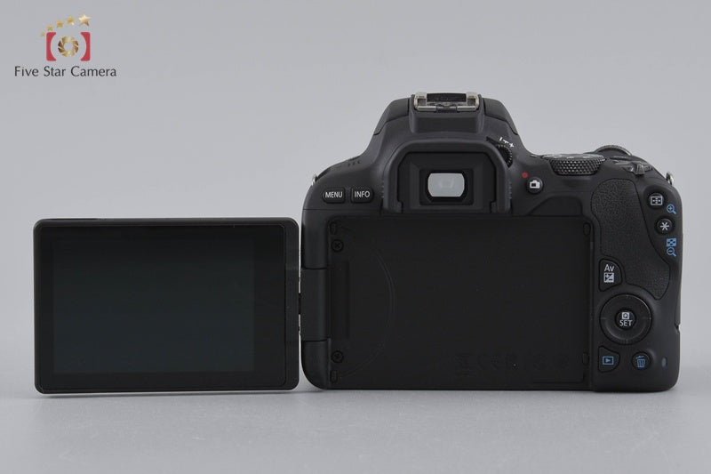 "Count 2,805" Canon EOS Kiss X9 / Rebel SL2 / 200D Black 24.2MP DSLR Camera Body