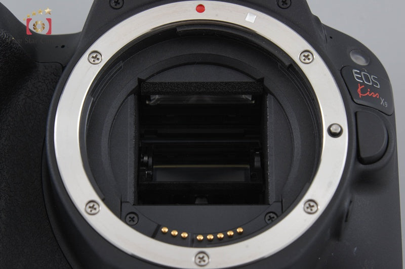 "Count 2,805" Canon EOS Kiss X9 / Rebel SL2 / 200D Black 24.2MP DSLR Camera Body