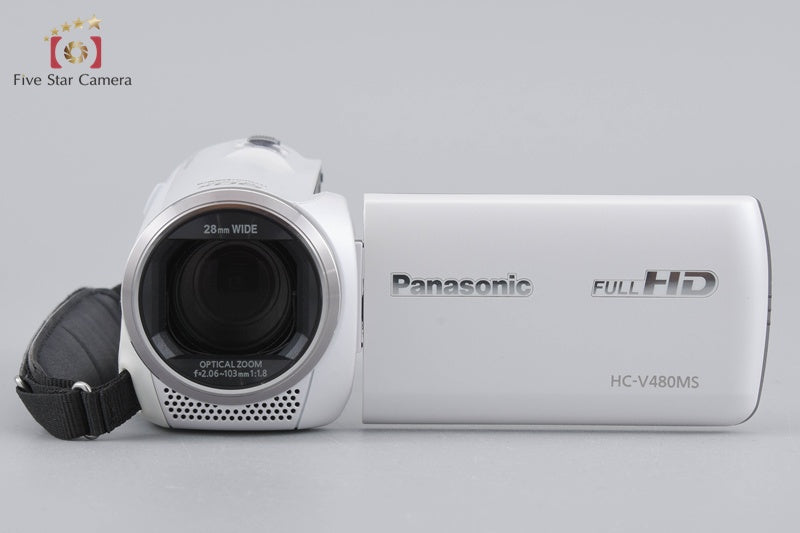 Panasonic HC-V480MS White Digital Hi-Vision Video Camera