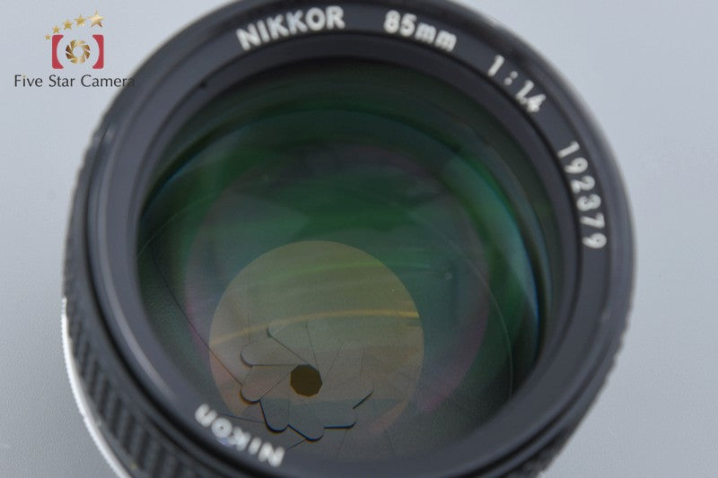 Nikon Ai-S NIKKOR 85mm f/1.4