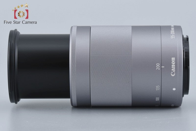 Canon EF-M 55-200mm f/4.5-6.3 IS STM Silver