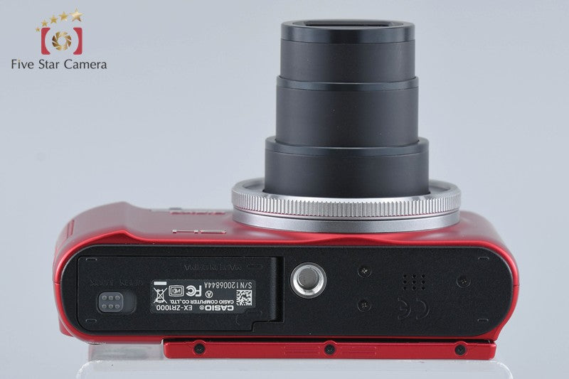 Casio HIGH SPEED EXILIM EX-ZR1000 Red 16.1 MP Digital Camera