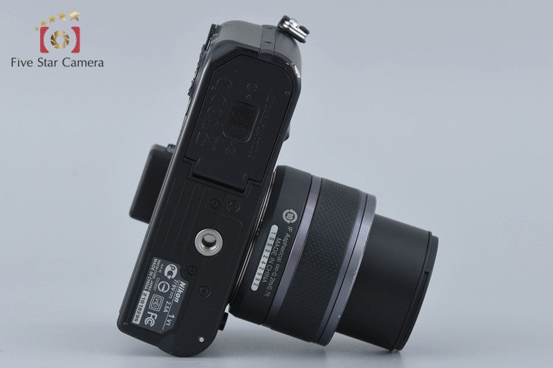 "Count 3,710" Nikon 1 V1 Black 10.1 MP Digital SLR Camera 10-30mm VR Lens