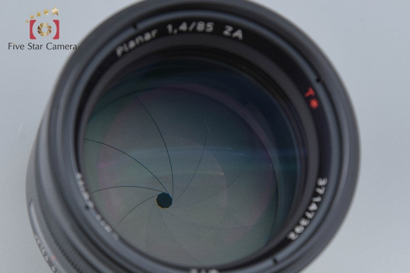 Sony Carl Zeiss Planar 85mm f/1.4 ZA T* SAL85F14Z