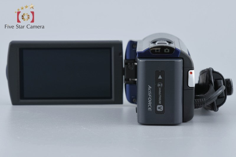 Sony HDR-CX180 Blue Digital Hi-Vision Camcorder [Japanese Language Only]