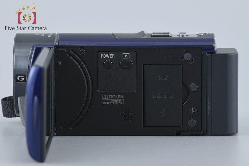 Sony HDR-CX180 Blue Digital Hi-Vision Camcorder [Japanese Language Only]