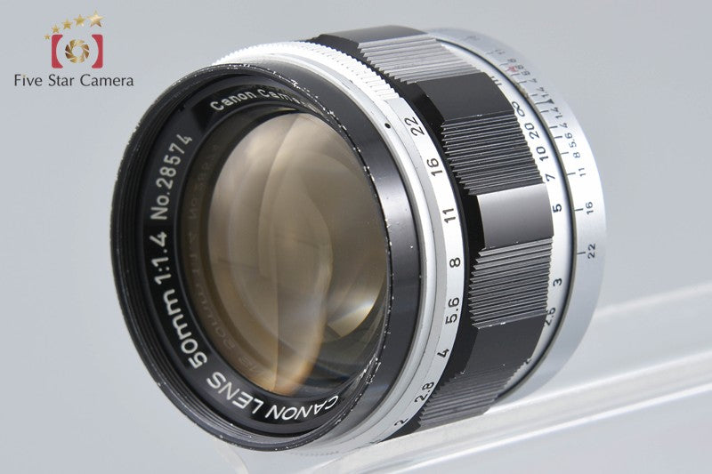 Canon 50mm f/1.4 L39 Leica Thread Mount Lens