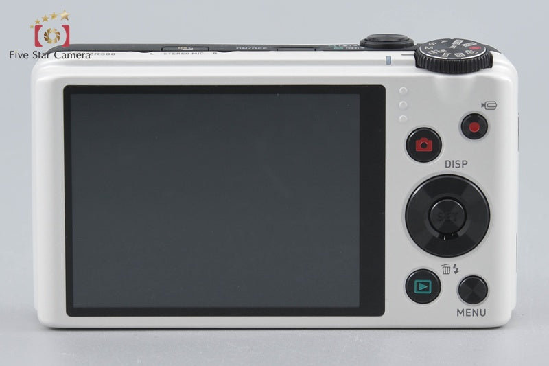 Casio HIGH SPEED EXILIM EX-ZR300 White 16.1 MP Digital Camera