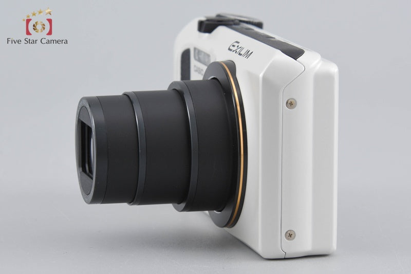 Casio HIGH SPEED EXILIM EX-ZR300 White 16.1 MP Digital Camera