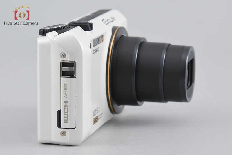 Casio HIGH SPEED EXILIM EX-ZR300 White 16.1 MP Digital Camera