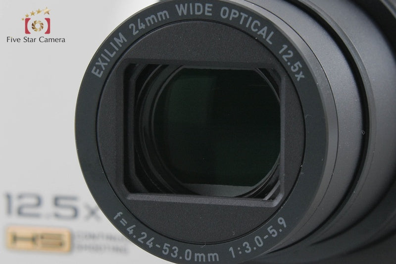 Casio HIGH SPEED EXILIM EX-ZR300 White 16.1 MP Digital Camera