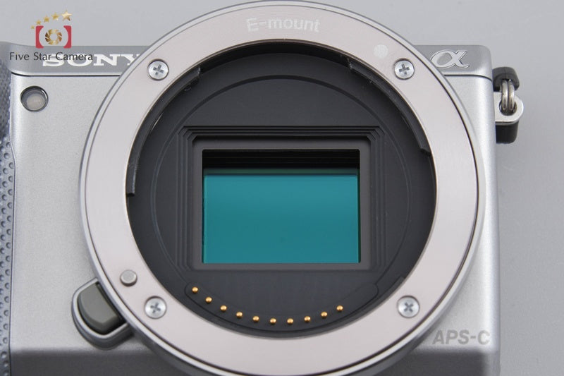 Sony α NEX-5R Silver 16.1 MP 16-50 55-210 Lenses [Japanese Language Only]