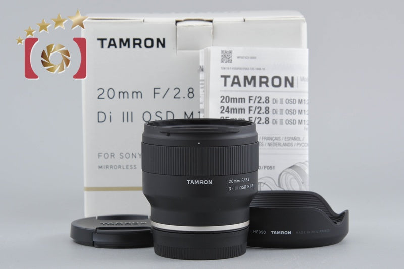 Tamron F050 20mm f/2.8 Di III OSD M1:2 for Sony E mount w/ Box