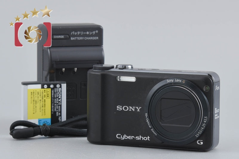 Sony Cyber-Shot DSC-HX5V Black 10.2 MP Digital Camera [Japanese Language Only]