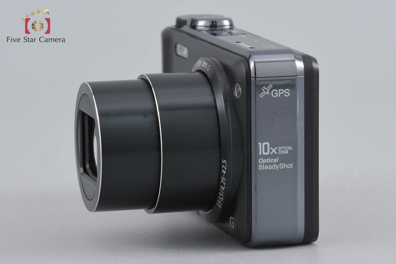 Sony Cyber-Shot DSC-HX5V Black 10.2 MP Digital Camera [Japanese Language Only]