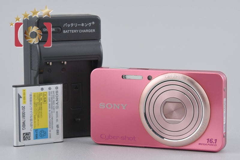 Sony Cyber-Shot DSC-W570 Pink 16.1 MP Digital Camera [Japanese Language Only]