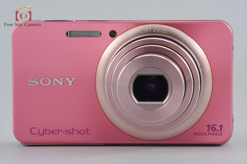 Sony Cyber-Shot DSC-W570 Pink 16.1 MP Digital Camera [Japanese Language Only]