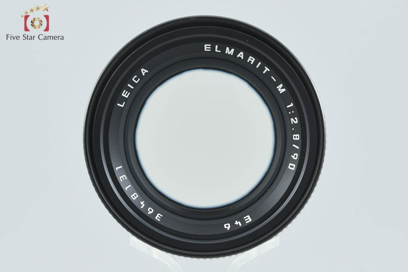 Leica ELMARIT-M 90mm f/2.8 2nd E46 Black Leica M Mount w/ Box