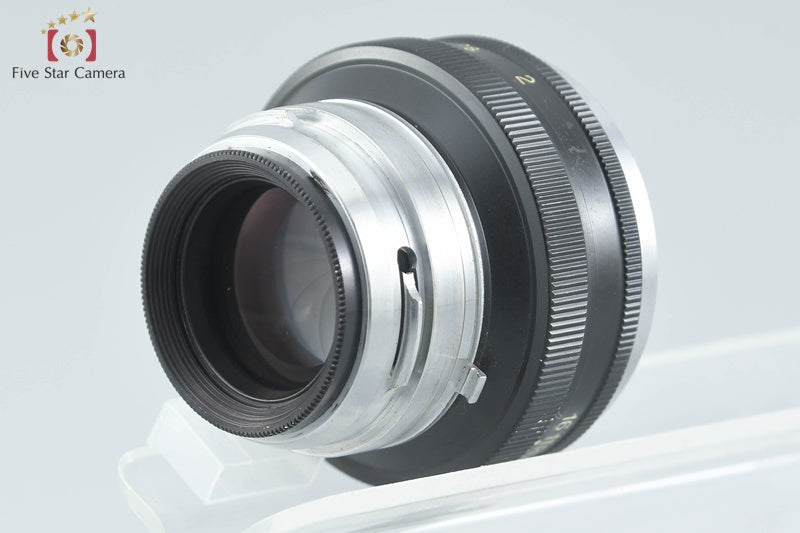 Nikon S2 Later Model Black Dial Rangefinder Film Camera + NIKKOR-H.C 50mm f/2