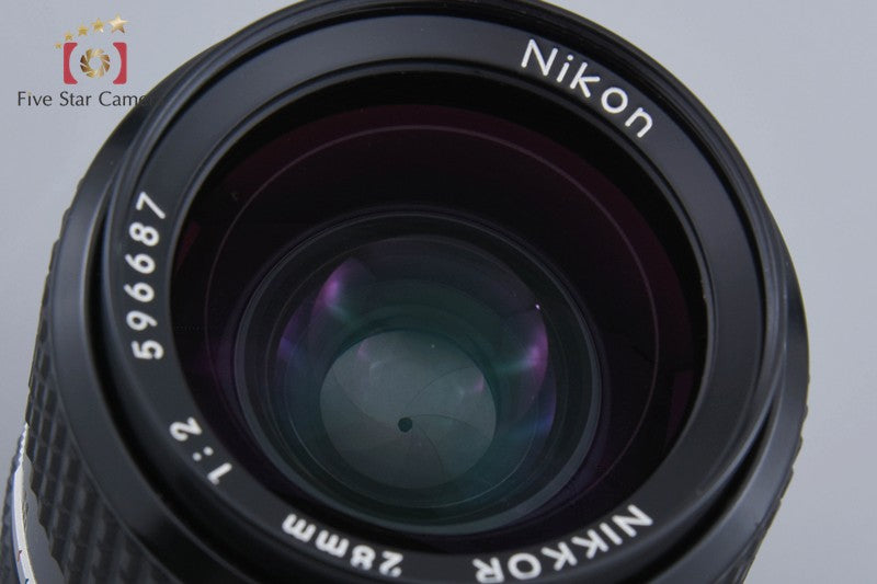 Nikon Ai-S NIKKOR 28mm f/2