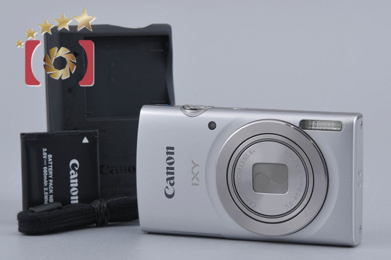 Canon IXY 180 Silver 20.0 MP Digital Camera