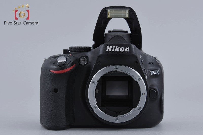 "Count 4,191" Nikon D5100 16.2 MP SLR Digital Camera 18-55 VR Lens