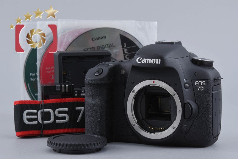 "Shutter count 340" Canon EOS 7D 18.0 MP Digital SLR Camera Body