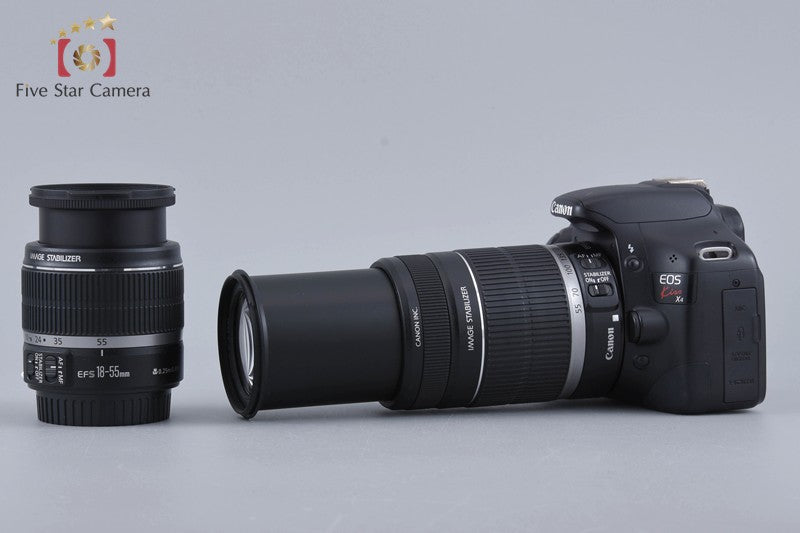 Canon EOS Kiss X4 / Rebel T2i / 550D 18.0 MP 18-55 55-250 Lenses