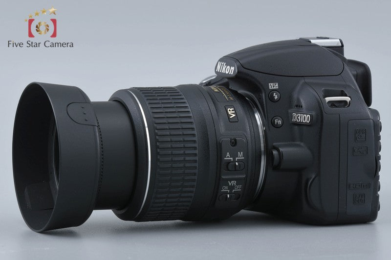 Nikon D3100 Black 14.2 MP Digital SLR Camera 18-55 VR Lens